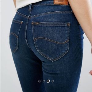 Lee Blue Slim Straight Leg Jeans W26 L30